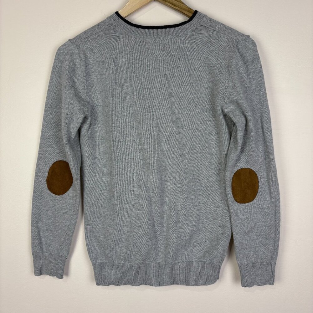 Hope & Henry Gray Cardigan Sweater Organic Cotton - Picture 2 of 7